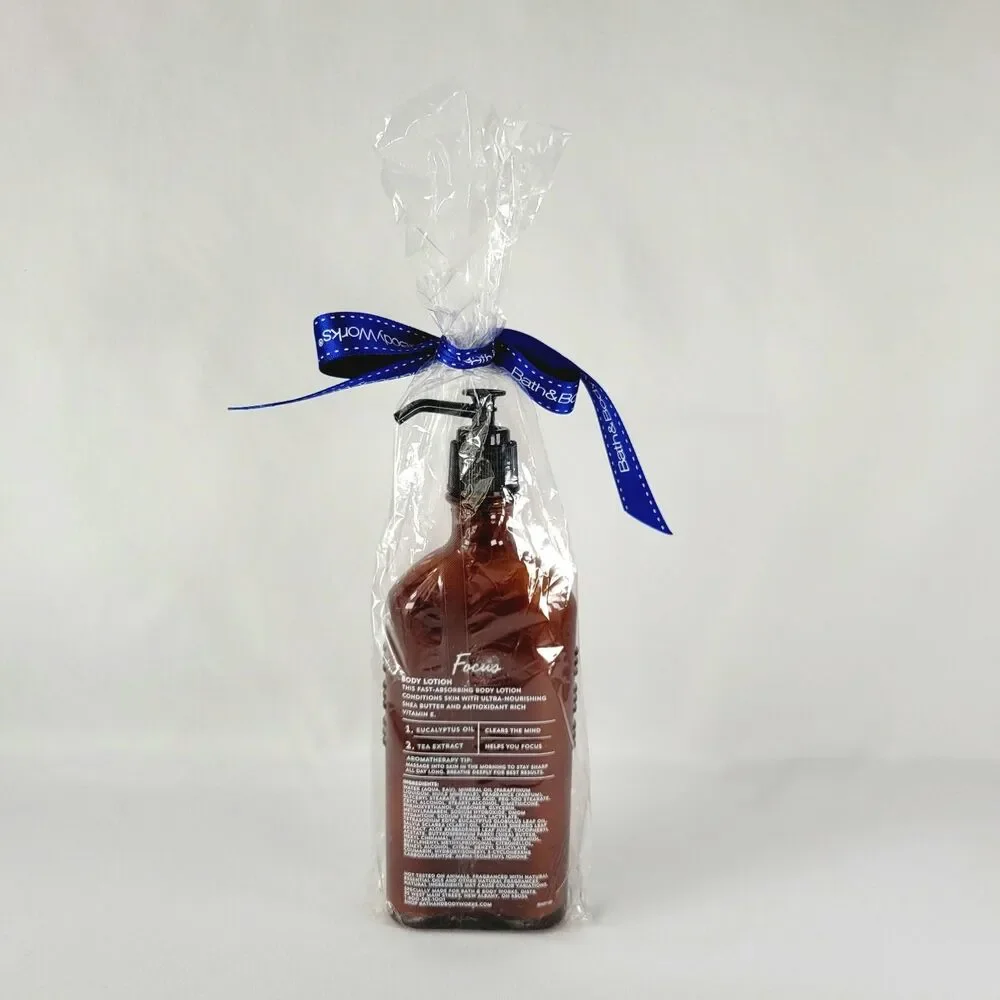 Bath & Body Works Aromatherapy Focus Eucalyptus + Tea Body Lotion 6.5 oz New